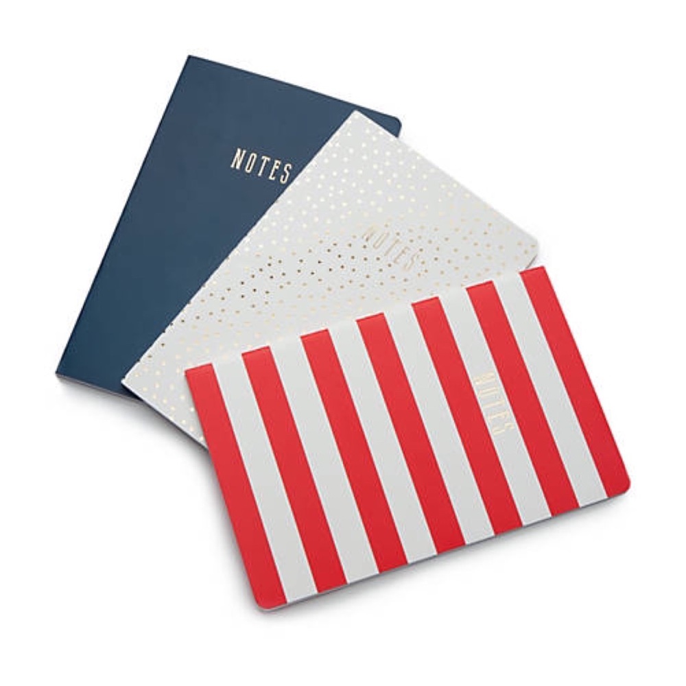 NWT! Crown & Ivy Soft Cover Journals Set